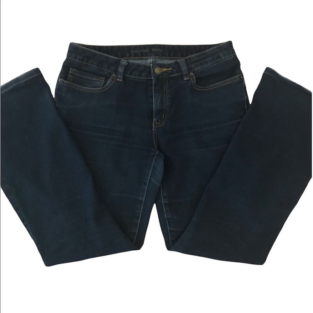 [Michael Kors] Dark Wash Boot Cut Jeans